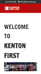 Mobile Screenshot of kentonfirst.org